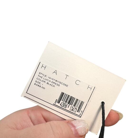 Hatch Maternity The Lucia Dress Black Size‎ 1 / Small - Picture 14 of 16